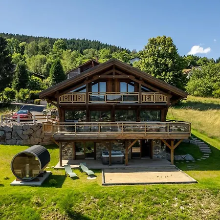 Tatil Evi Le Cerf - 12 Pers -sauna-jacuzzi Gérardmer
